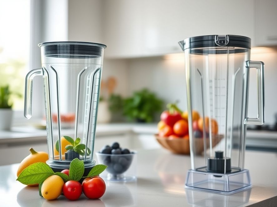 copo de vidro ou acrilico qual e melhor no liquidificador 1