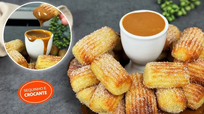 Receita de Churros Crocantes com Air Fryer
